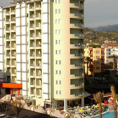 Okan Tower Apart Hotel Alanya Exteriör bild