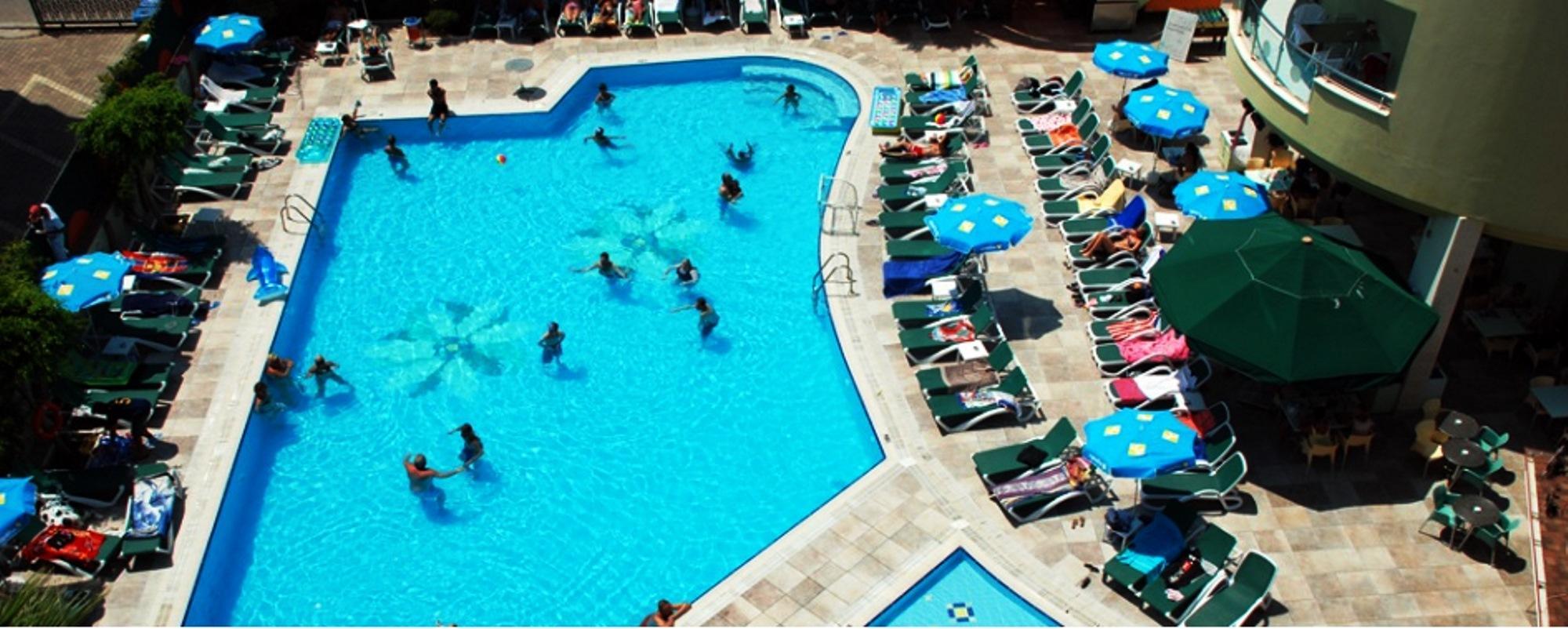 Okan Tower Apart Hotel Alanya Exteriör bild