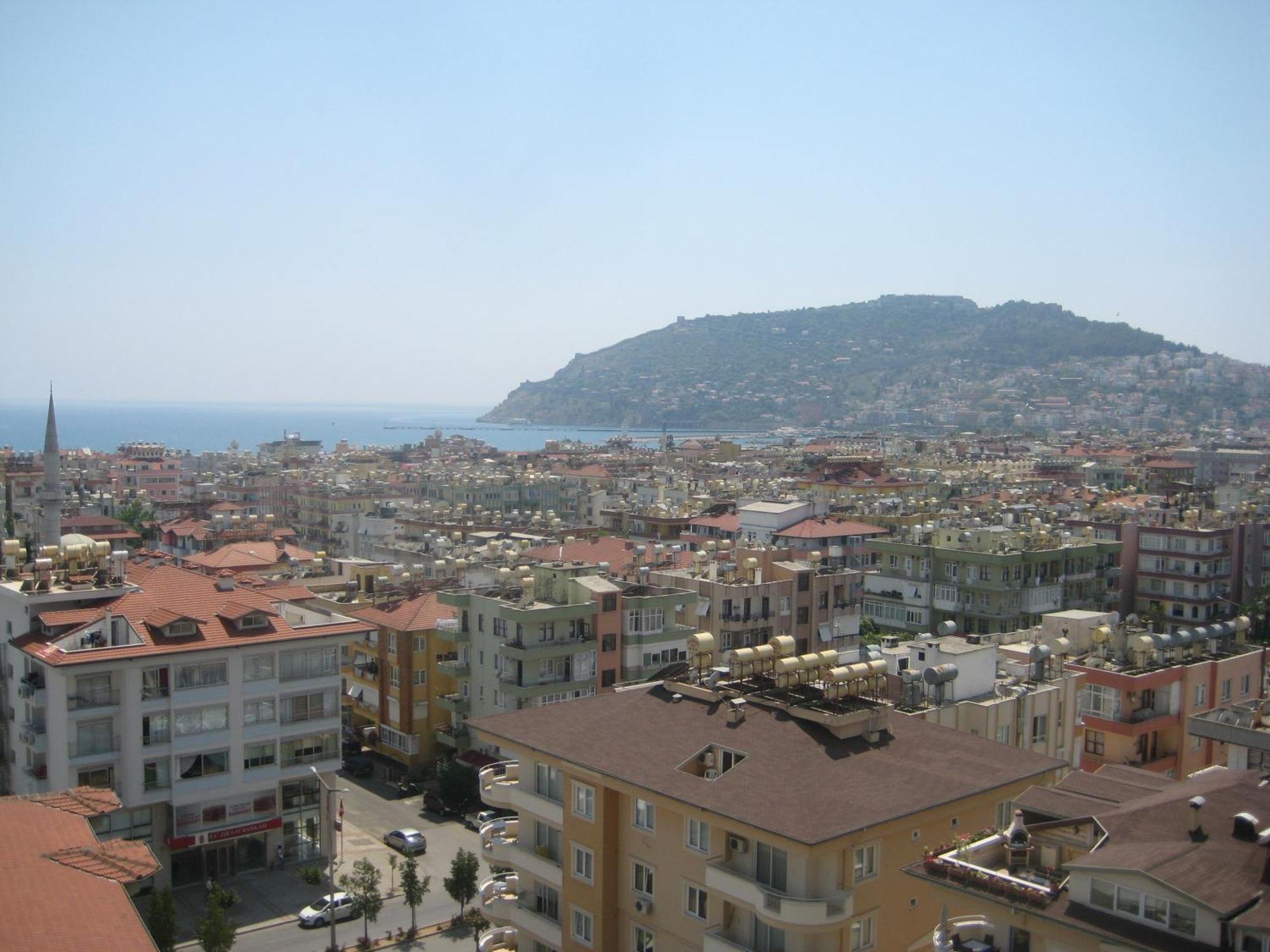 Okan Tower Apart Hotel Alanya Exteriör bild