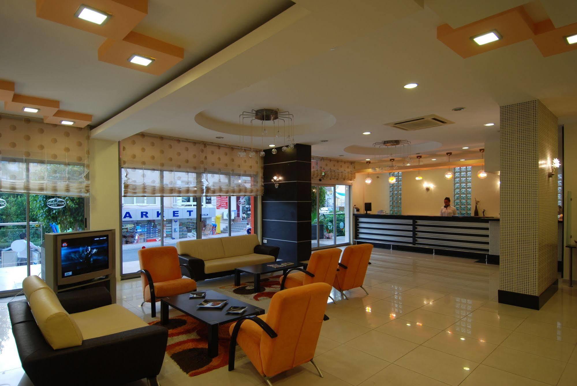 Okan Tower Apart Hotel Alanya Exteriör bild